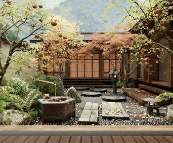 New Chinese Style Courtyard/landscape-ID:465959078