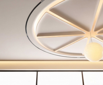 Modern Suspended Ceiling-ID:958841094