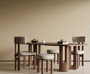 Modern Dining Table And Chairs-ID:937344079