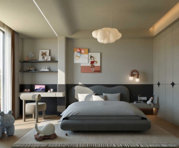 Modern Boy's Room And Son's Room-ID:669878015