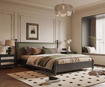 French Style Bedroom-ID:892385967