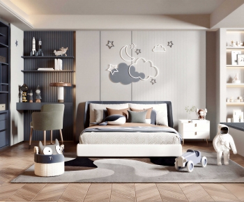 Modern Boy's Room And Son's Room-ID:900029902