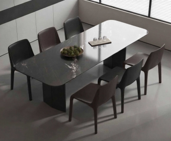 Modern Dining Table And Chairs-ID:756742002