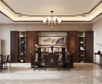 New Chinese Style Manager's Office-ID:390227084