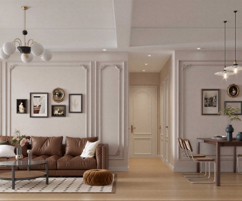 Modern A Living Room-ID:842448952