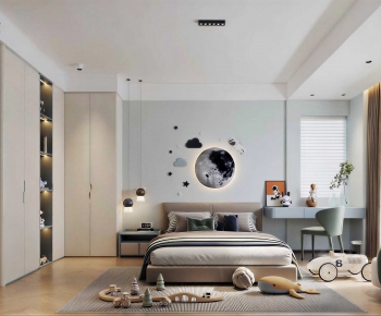 Modern Boy's Room And Son's Room-ID:549623013