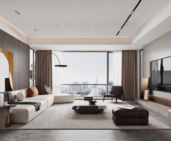 Modern A Living Room-ID:694246058