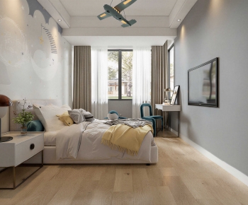 Modern Boy's Room And Son's Room-ID:313678034