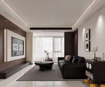 Modern A Living Room-ID:941509962