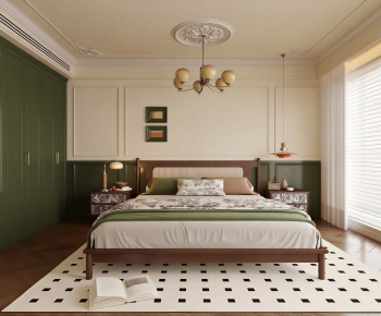 French Style Bedroom-ID:127017029
