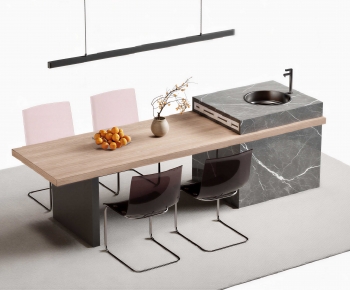 Modern Dining Table And Chairs-ID:163736101