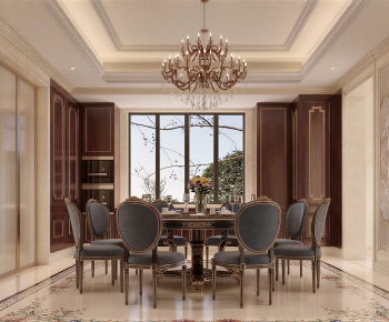 European Style Dining Room-ID:696172951