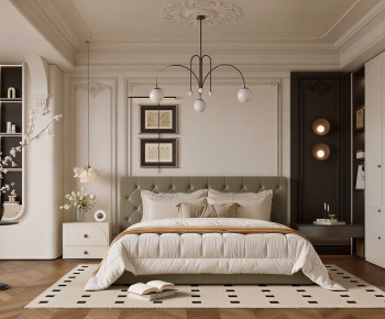 French Style Bedroom-ID:742486005