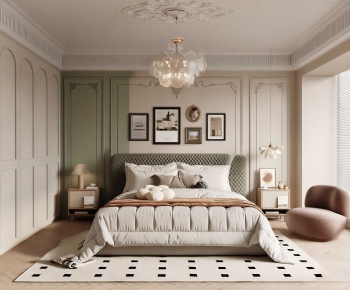 French Style Bedroom-ID:981246955