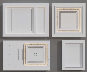 Modern Suspended Ceiling-ID:653876079