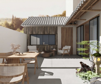 New Chinese Style Courtyard/landscape-ID:835129028