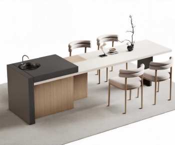 Modern Dining Table And Chairs-ID:429414033