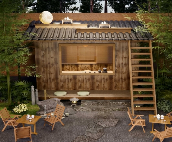 New Chinese Style Courtyard/landscape-ID:860162029