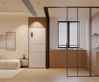 Wabi-sabi Style A Living Room-ID:708456991