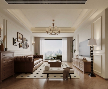 American Style A Living Room-ID:709162958