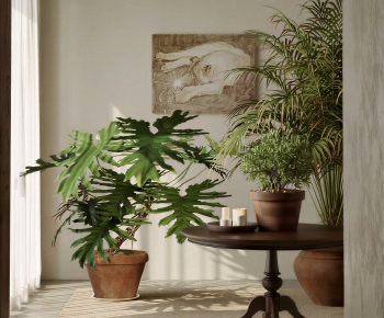 New Chinese Style Potted Green Plant-ID:828639038