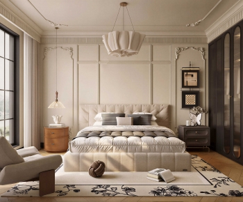 French Style Bedroom-ID:385982999