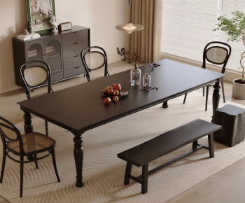 Modern Dining Table And Chairs-ID:673305037