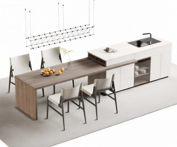 Modern Dining Table And Chairs-ID:384735114