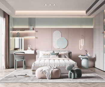 Modern Girl's Room Daughter's Room-ID:844984054