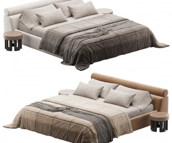 Modern Double Bed-ID:990495927