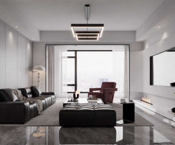 Modern A Living Room-ID:137419757