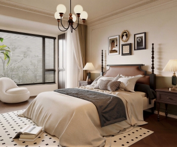 French Style Bedroom-ID:490128043