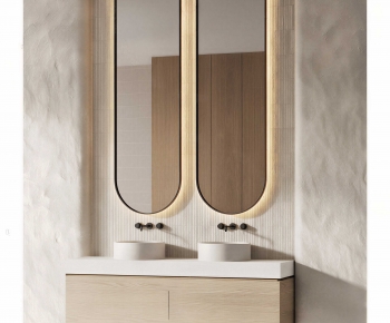 Modern Bathroom Cabinet-ID:500586033