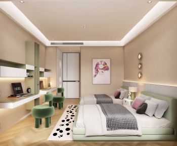 Modern Girl's Room Daughter's Room-ID:919430974