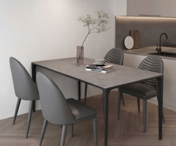 Modern Dining Table And Chairs-ID:795603997
