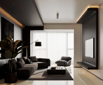 Modern A Living Room-ID:934326896