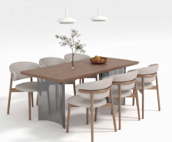 Modern Dining Table And Chairs-ID:798559294