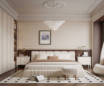 French Style Bedroom-ID:743654972