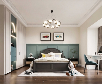 Modern Boy's Room And Son's Room-ID:484071023