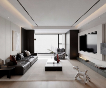 Modern A Living Room-ID:412371289