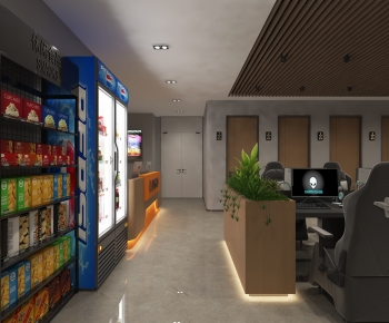 Modern Internet Cafe-ID:437139031