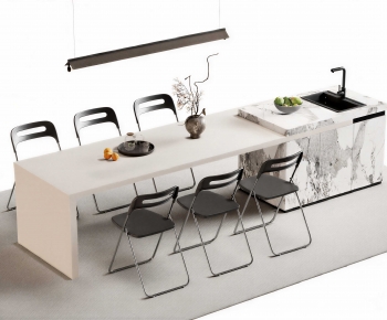Modern Dining Table And Chairs-ID:174288996