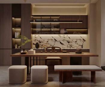 New Chinese Style Tea House-ID:112732891