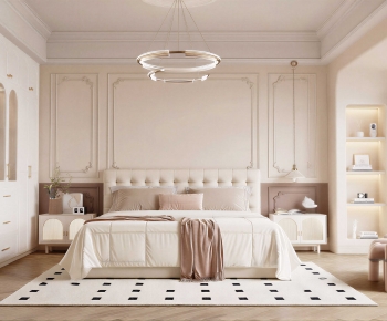 French Style Bedroom-ID:687382948