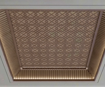 Modern Suspended Ceiling-ID:414753916