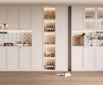 French Style Wine Cabinet-ID:627141958