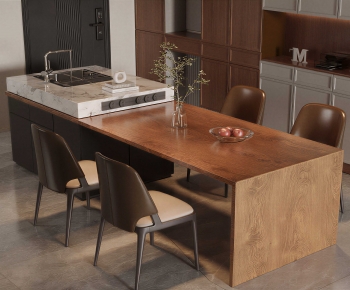 Modern Dining Table And Chairs-ID:456902982