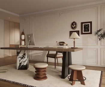 French Style Study Space-ID:859528066
