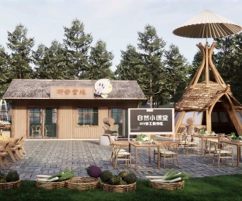 New Chinese Style Architecture Of Artistic Style-ID:400386107