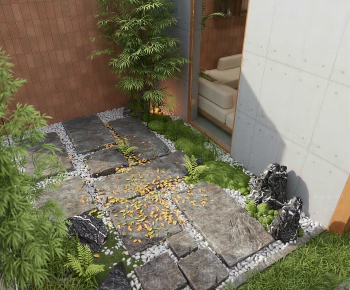 Modern Courtyard/landscape-ID:909776939